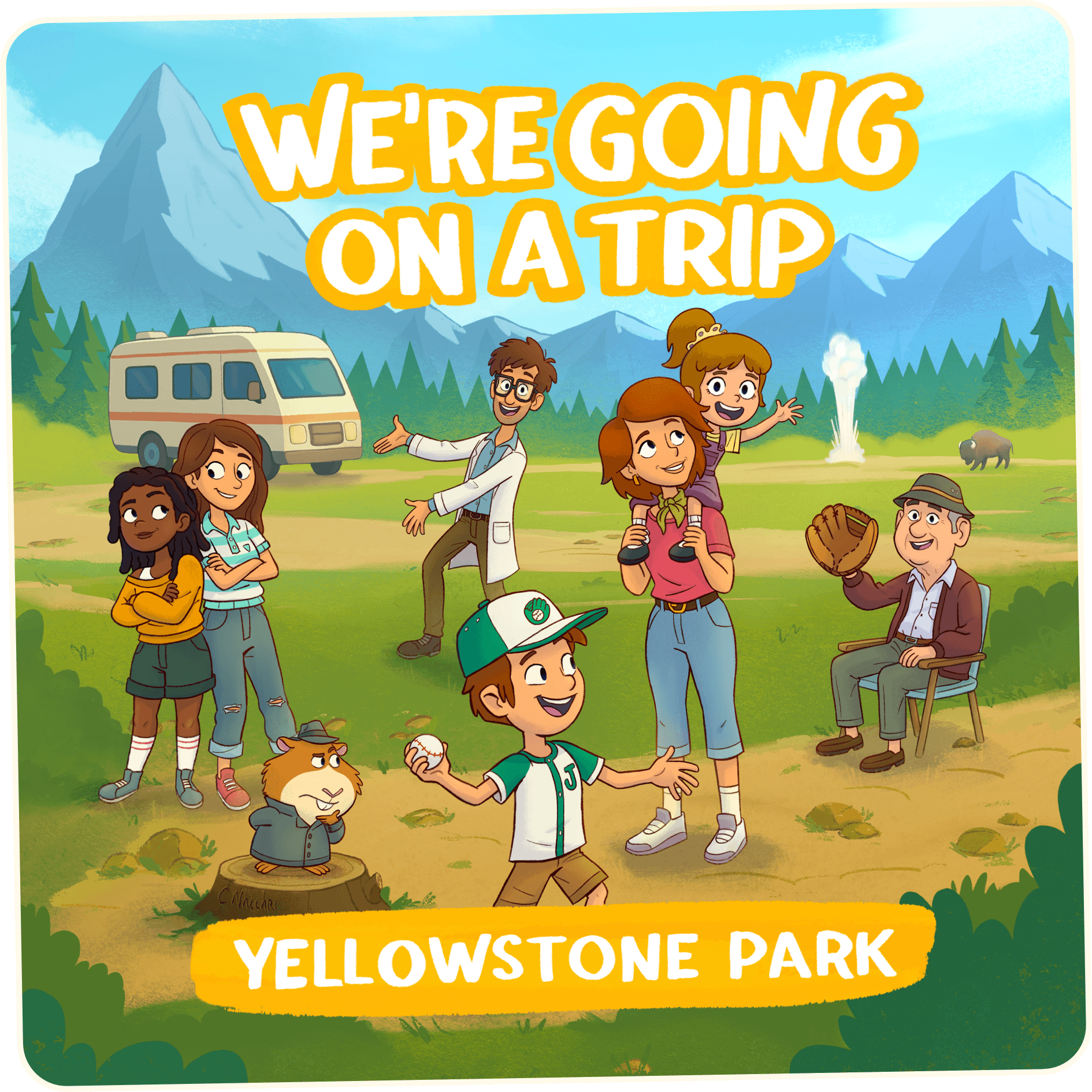 Yellowstone park Trailer